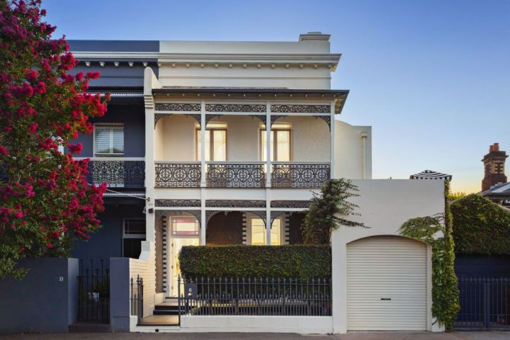Restored Victorian terrace on Bourke St, Surry Hills